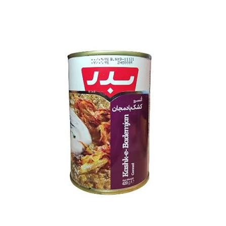 کنسرو کشک بادمجان 420گرمی بدر