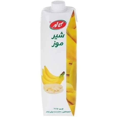 شیر موز یک لیتری کاله