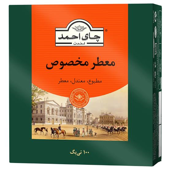 چای معطر مخصوص کیسه ای 100عددی احمد