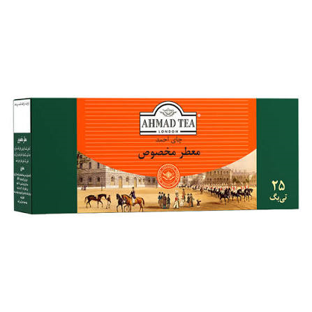 چای معطر مخصوص کیسه ای 25عددی احمد